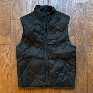 Dark Green Quilted Vest